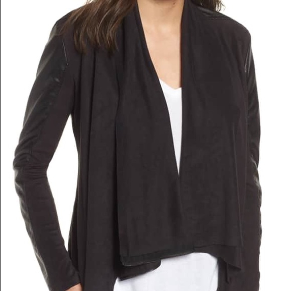 Blank NYC Drape Front Jacket
